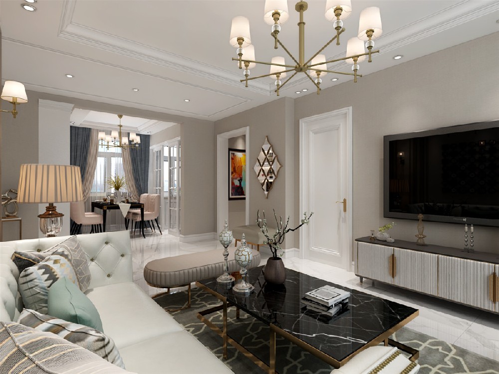 沈阳惠民鑫苑-北欧风格-143㎡