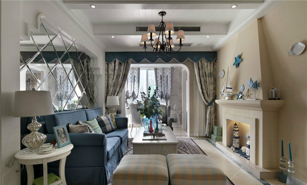 地中海装修风格-效果图案例-2