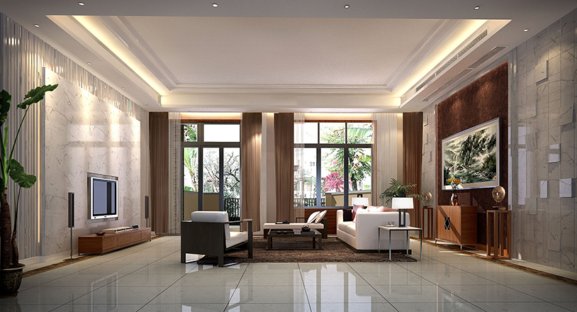 沈阳新世界花园-欧式装修风格-160m²