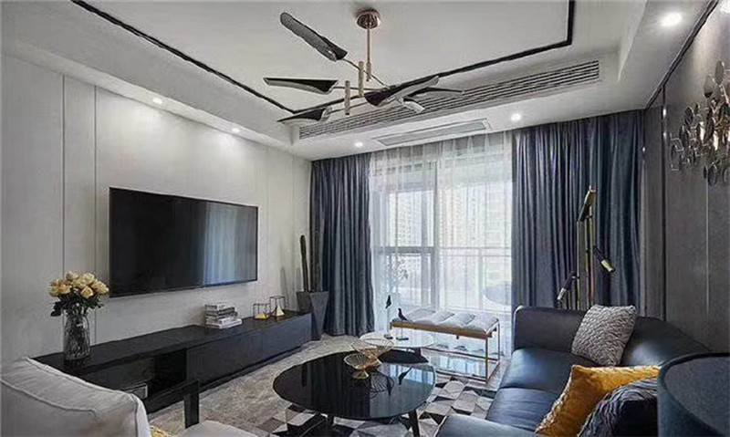 现代简约装修风格-效果图案例-1