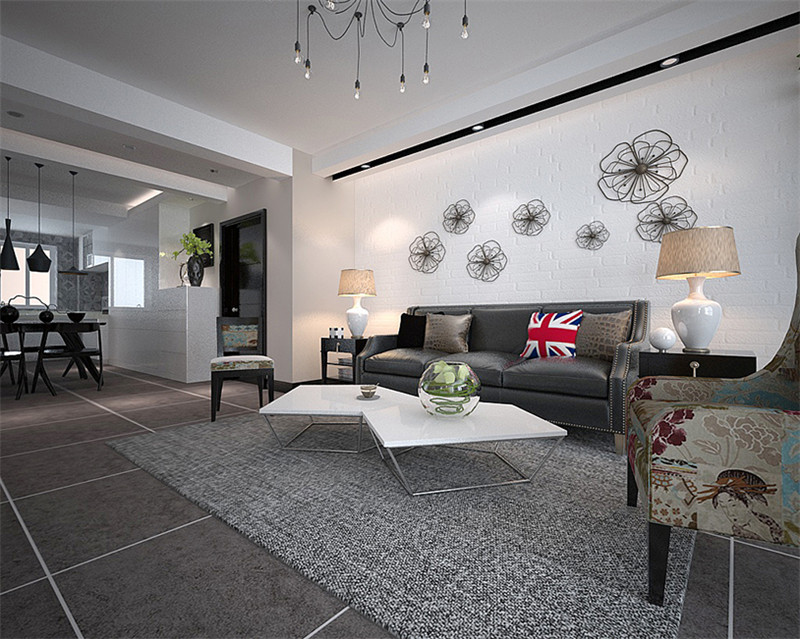 后现代装修风格-效果图案例-8