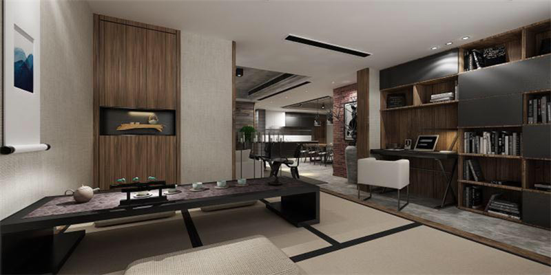 现代混搭装修风格-效果图案例-11