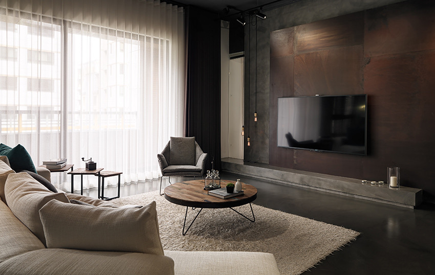 工业风装修风格-效果图案例-7