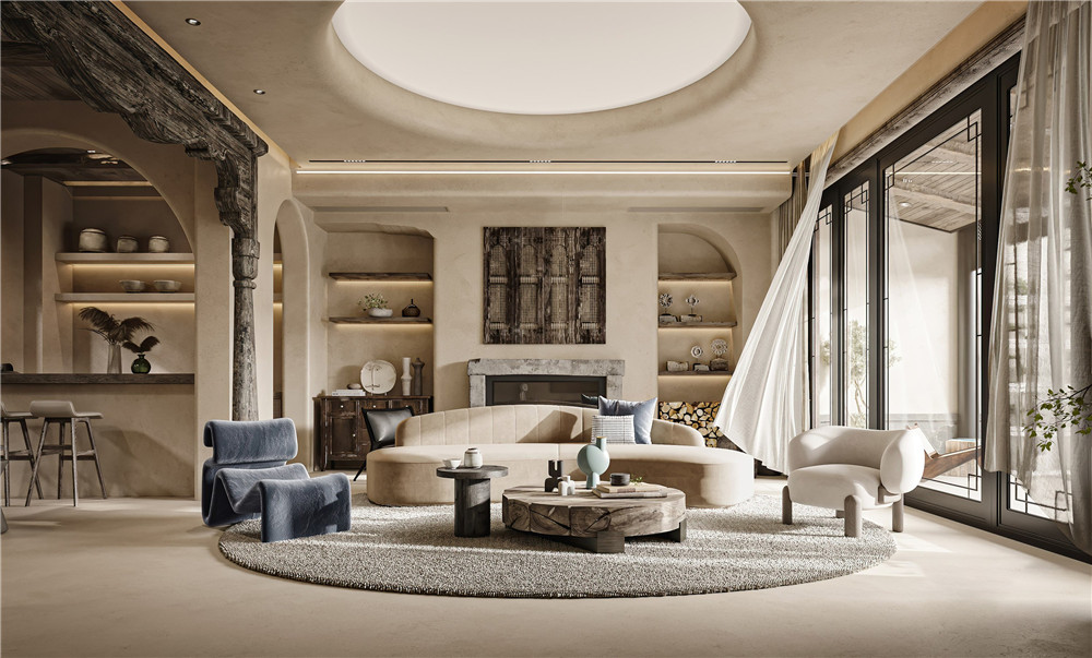 侘寂风装修风格-效果图案例-8